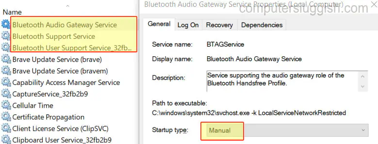 Как исправить неработающий Bluetooth в Windows 10
