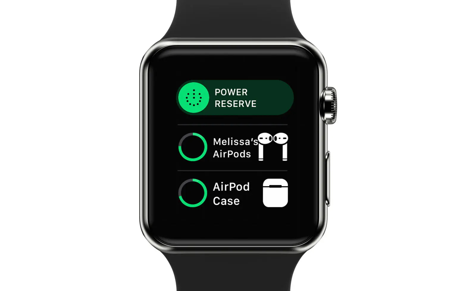 Как проверить заряд батареи AirPods с Apple Watch