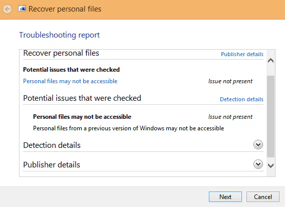 Как автоматически извлечь личные файлы из папки Windows.old
