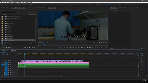 Как изменить титры в Adobe Premiere Pro