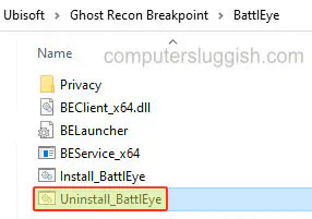 Исправить некорректную работу BattlEye в Windows 10