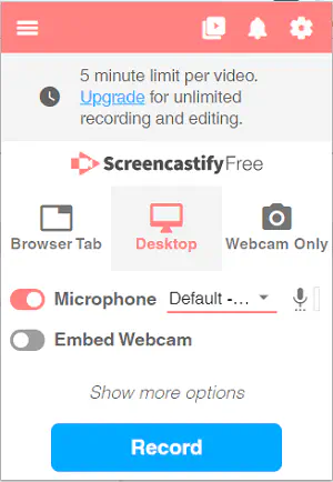 Как использовать Screencastify на Chromebook