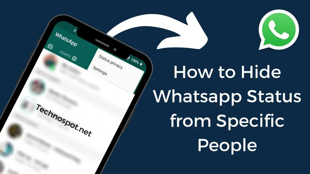 Как скрыть статус Whatsapp от определенных людей