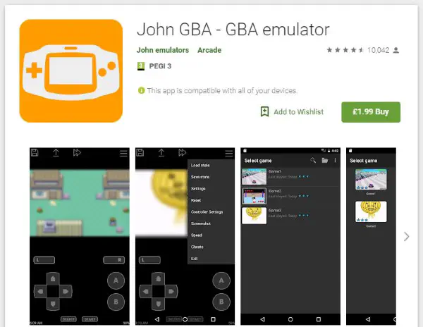 Лучшие эмуляторы GBA для Android