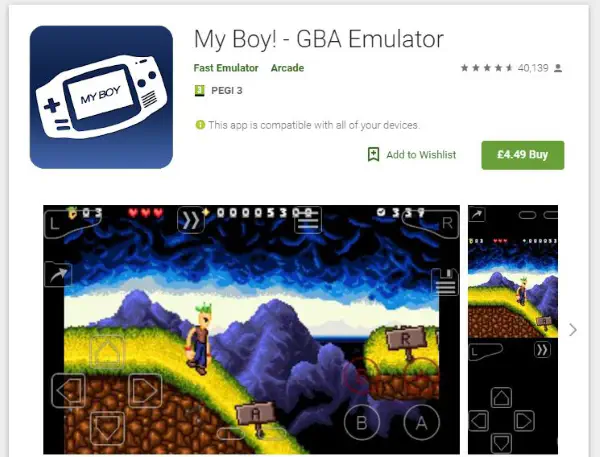 Лучшие эмуляторы GBA для Android