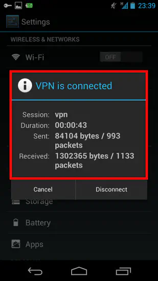 Как подключить телефон Android к VPN