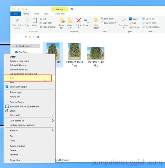 Самый быстрый способ уменьшить размер файла изображения в Windows 10