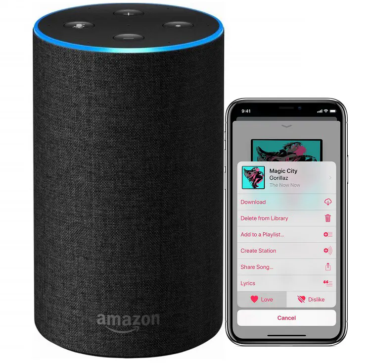 Как слушать Apple Music с помощью Amazon Echo или Echo Dot