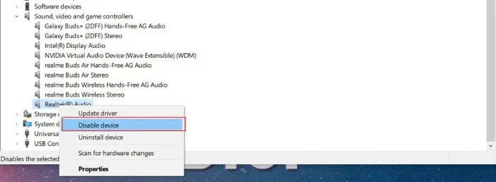 Как исправить фоновый процесс HD Audio, использующий высокий процессор в Windows 10