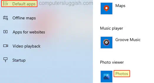 Как изменить приложение для просмотра фотографий по умолчанию в Windows 10