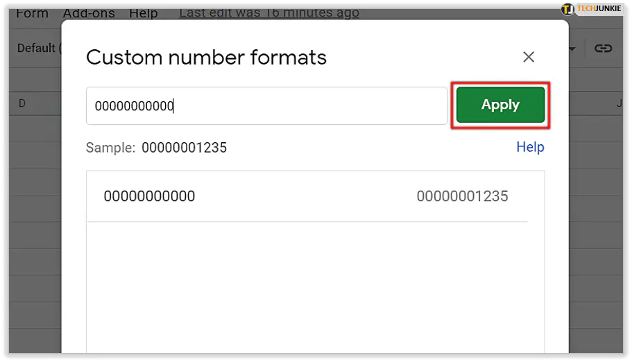 Как запретить Google Sheets удалять лидирующие нули