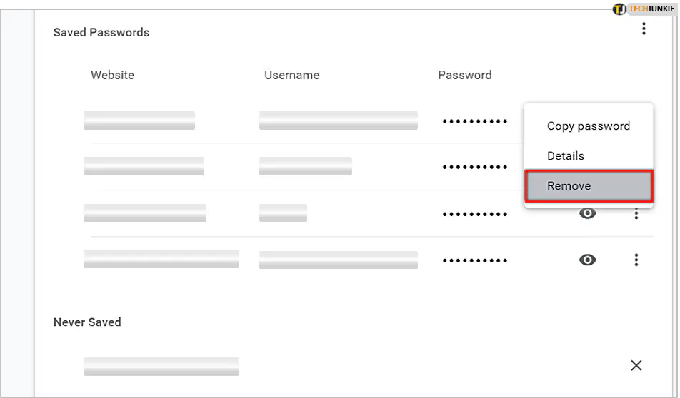Как удалить все сохраненные пароли в Google Chrome