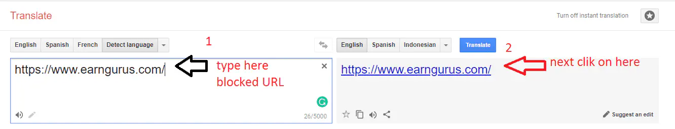 Как открыть заблокированные сайты с помощью Google Translate