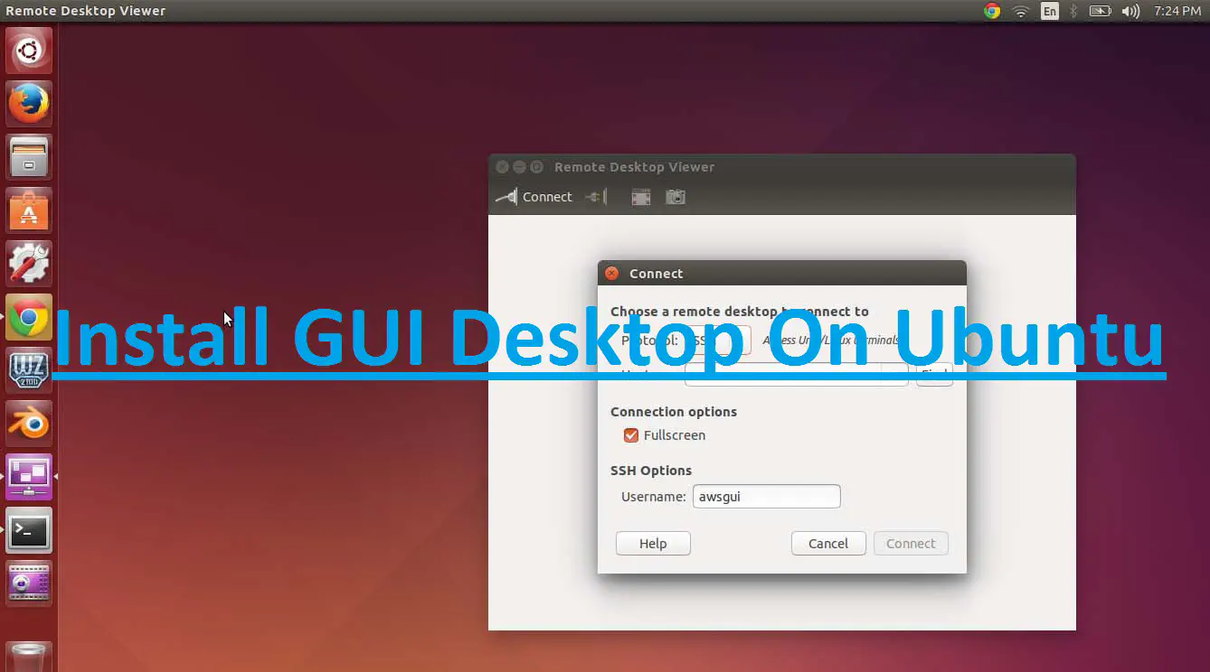 Как установить графический интерфейс рабочего стола на Ubuntu VPS