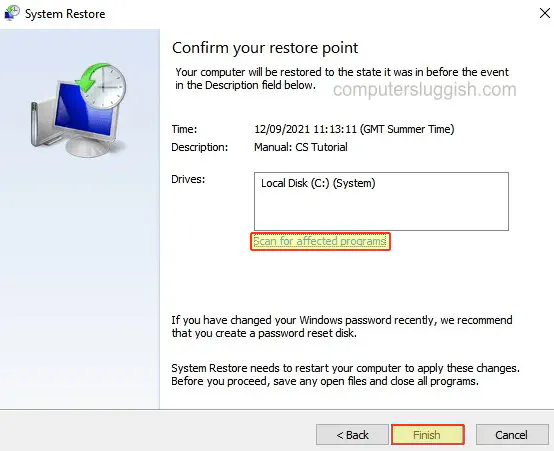 Как выполнить восстановление системы в Windows 10