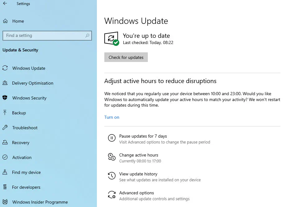Установка и проверка установки последних обновлений Windows 10 на ПК и ноутбуке