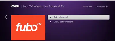 Как смотреть FuboTV на Roku