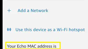 Как найти Mac-адрес Echo Show