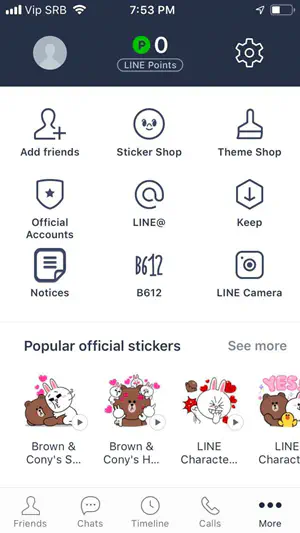 Как удалить друзей в приложении Line Chat