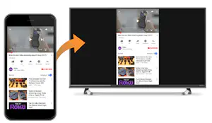 Как отправить видео с телефона на Roku