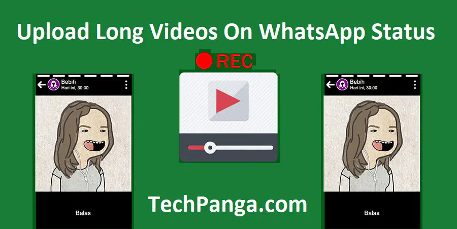 Как загрузить длинное видео в статус WhatsApp