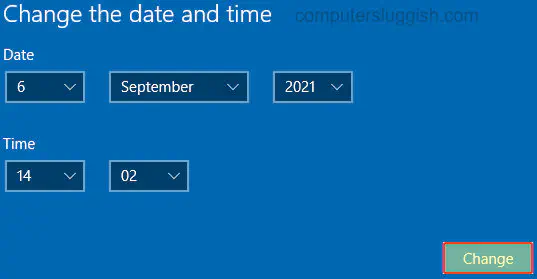Как вручную изменить время в Windows 10