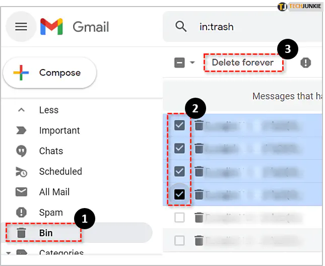 Как удалить старые письма в gmail оптом