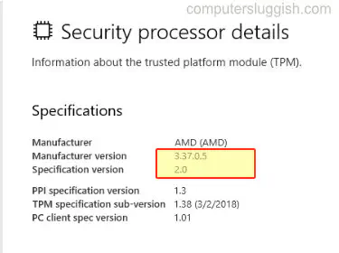 Как проверить версию TPM процессора для Windows 11