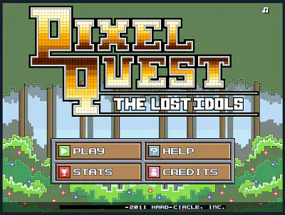 Как играть в Pixel Quest на сайте Cool Math Games