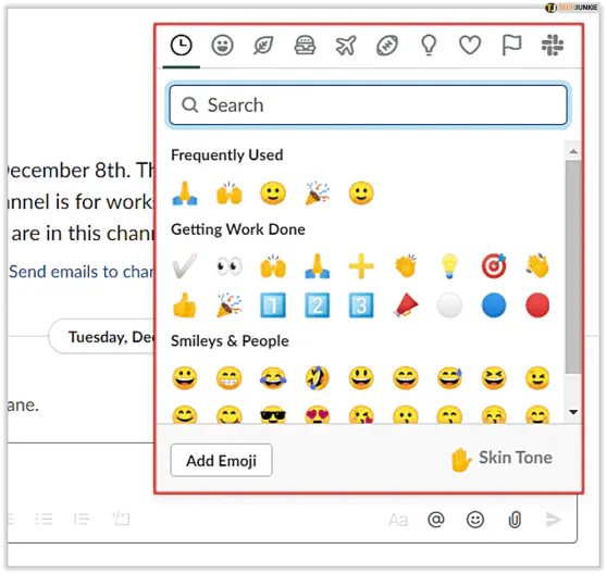 Как добавить Emoji в Slack