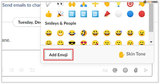Как добавить Emoji в Slack