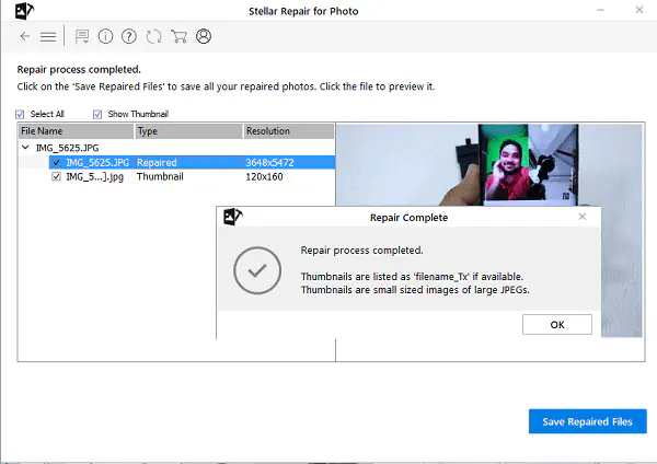 Stellar Photo Repair Software может исправить поврежденные фотографии на Windows и Mac