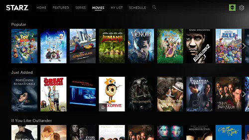 Как исправить ошибки воспроизведения на Starz Как исправить ошибки воспроизведения на Starz