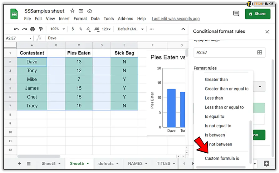 Получите больше от Google Sheets с помощью условного форматирования