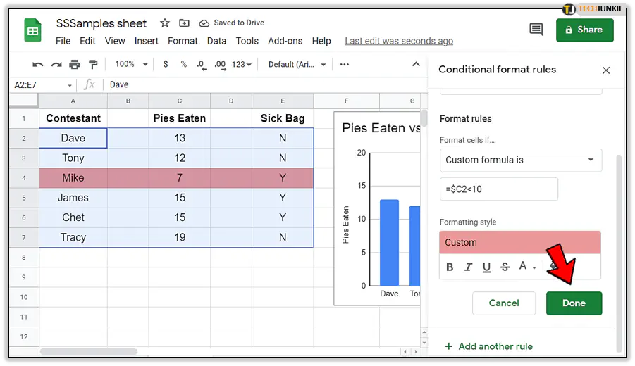 Получите больше от Google Sheets с помощью условного форматирования