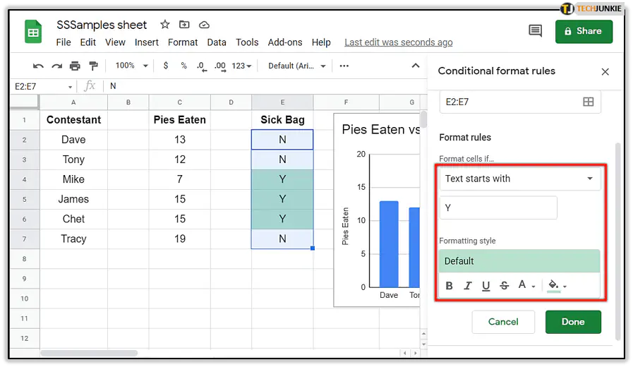 Получите больше от Google Sheets с помощью условного форматирования