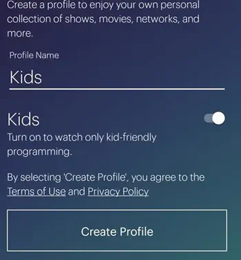 Как создать детский профиль на Hulu