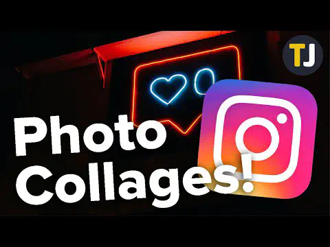 Как сделать фотоколлаж в качестве сообщения в Instagram