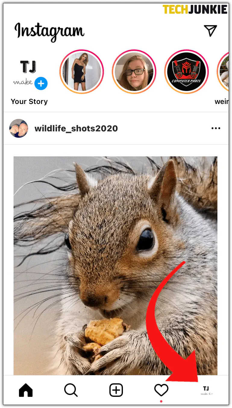 Как найти ссылку в био на Instagram
