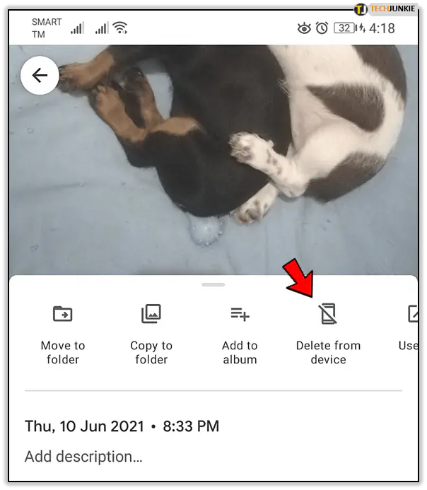 Как удалить фотографии из Google Фото только на устройстве