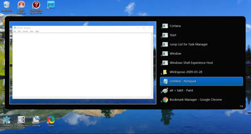 Добавьте новый переключатель Alt + Tab в Windows