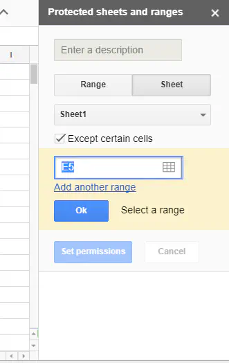 Как заблокировать формулу в Google Sheets