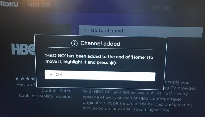 Как использовать HBO Go на Roku
