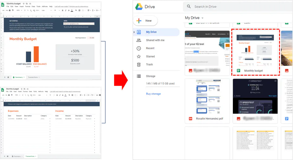 Как использовать Google Sheets для составления бюджета