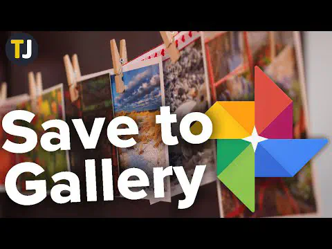 Как сохранить фотографии Google в галерею