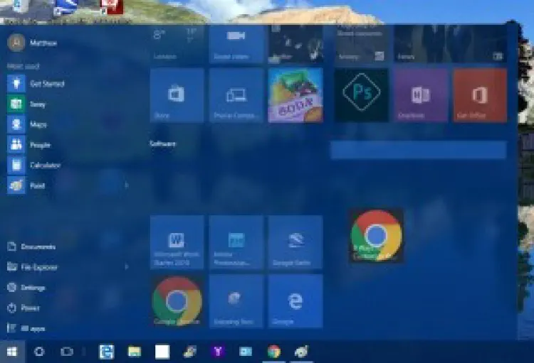Как настроить меню Пуск в Windows 10