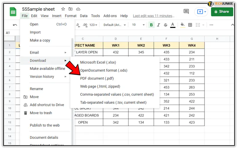 Как превратить электронные таблицы Google Sheets в PDF-файлы