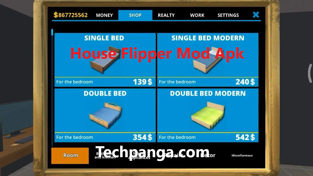 Скачать House Flipper Mod Apk Неограниченные деньги