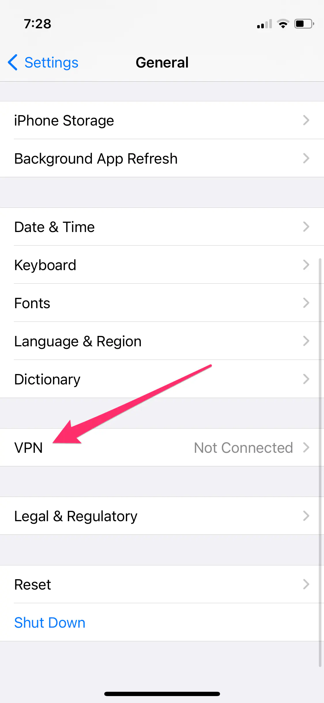 Как настроить VPN на iPhone