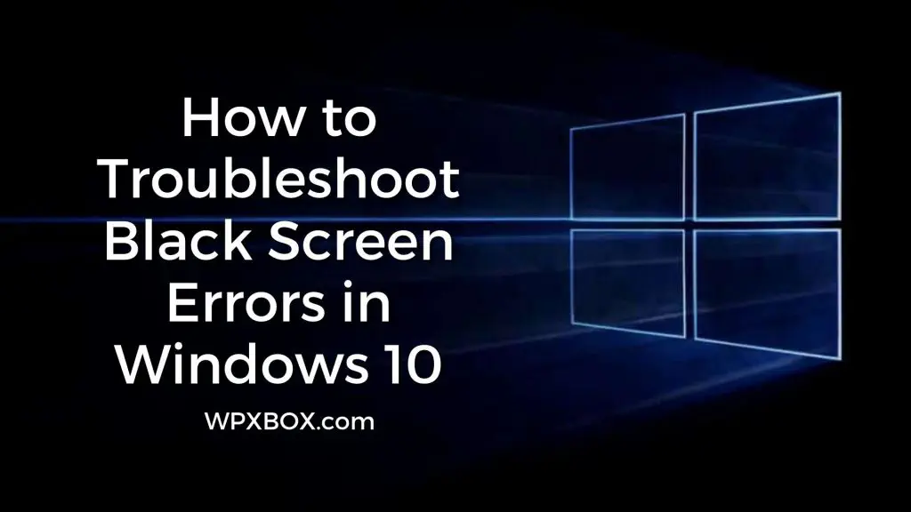 Windows: Как устранить ошибки черного или пустого экрана